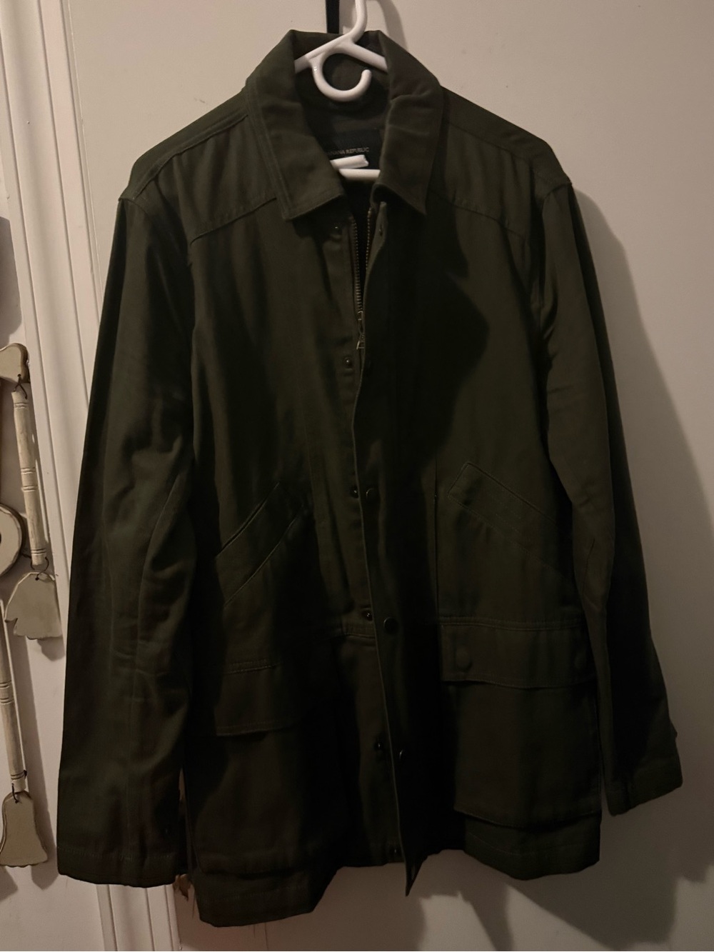 Olive Green Military Field Jacket